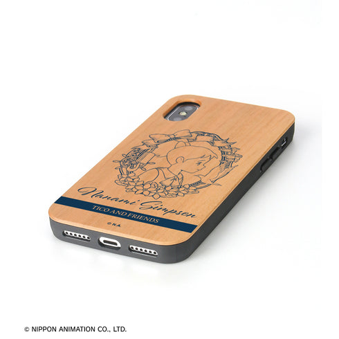 『Dramatic Heroines』ナナミ・シンプソン ウッドiPhoneケース